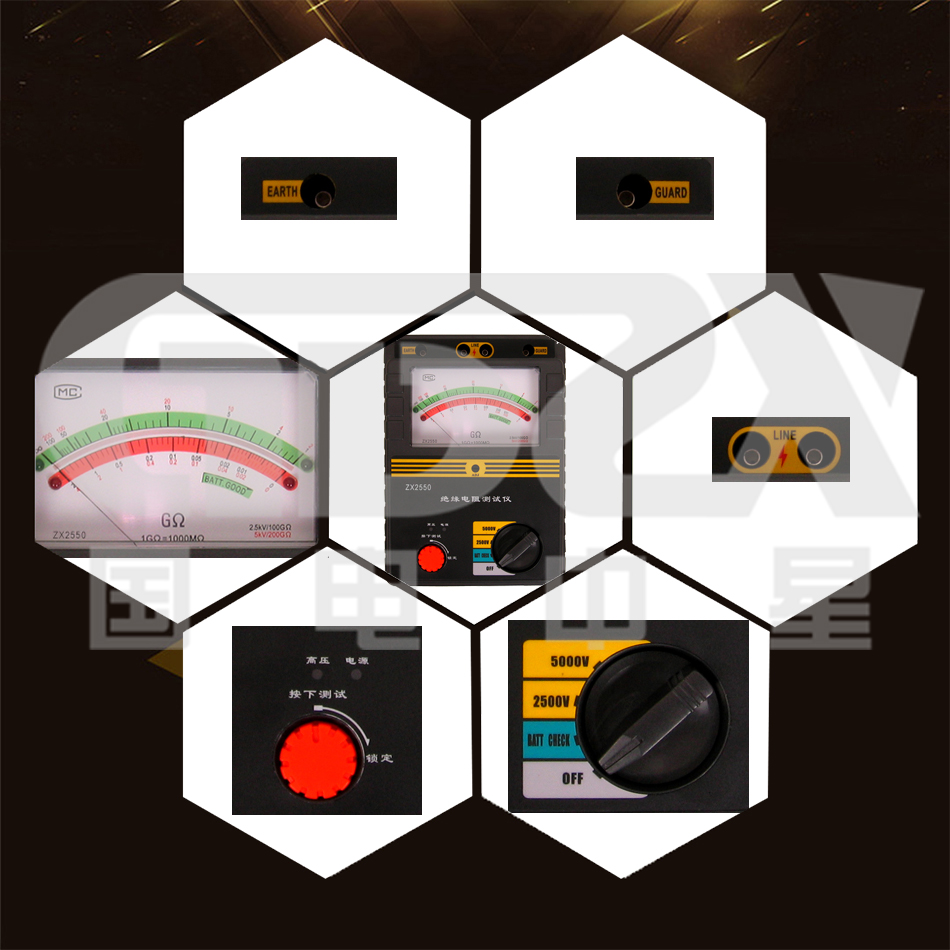 BC系列高壓絕緣電阻測試儀細節圖 BC系列高壓絕緣電阻測試儀細節圖